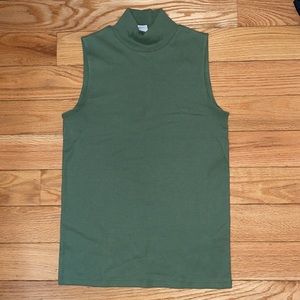 J Crew mock neck tank